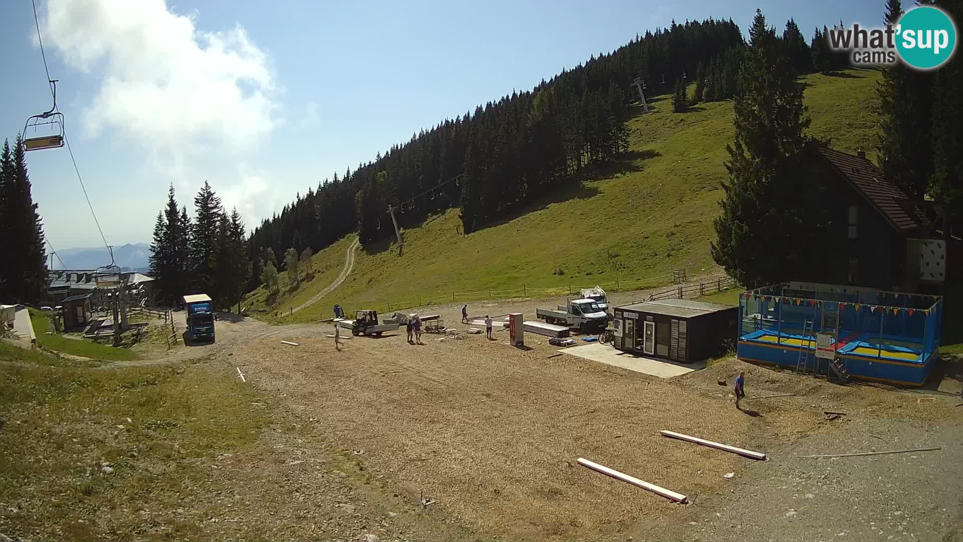 GOLTE stazione sciistica webcam – vista Medvedjak – Slovenia