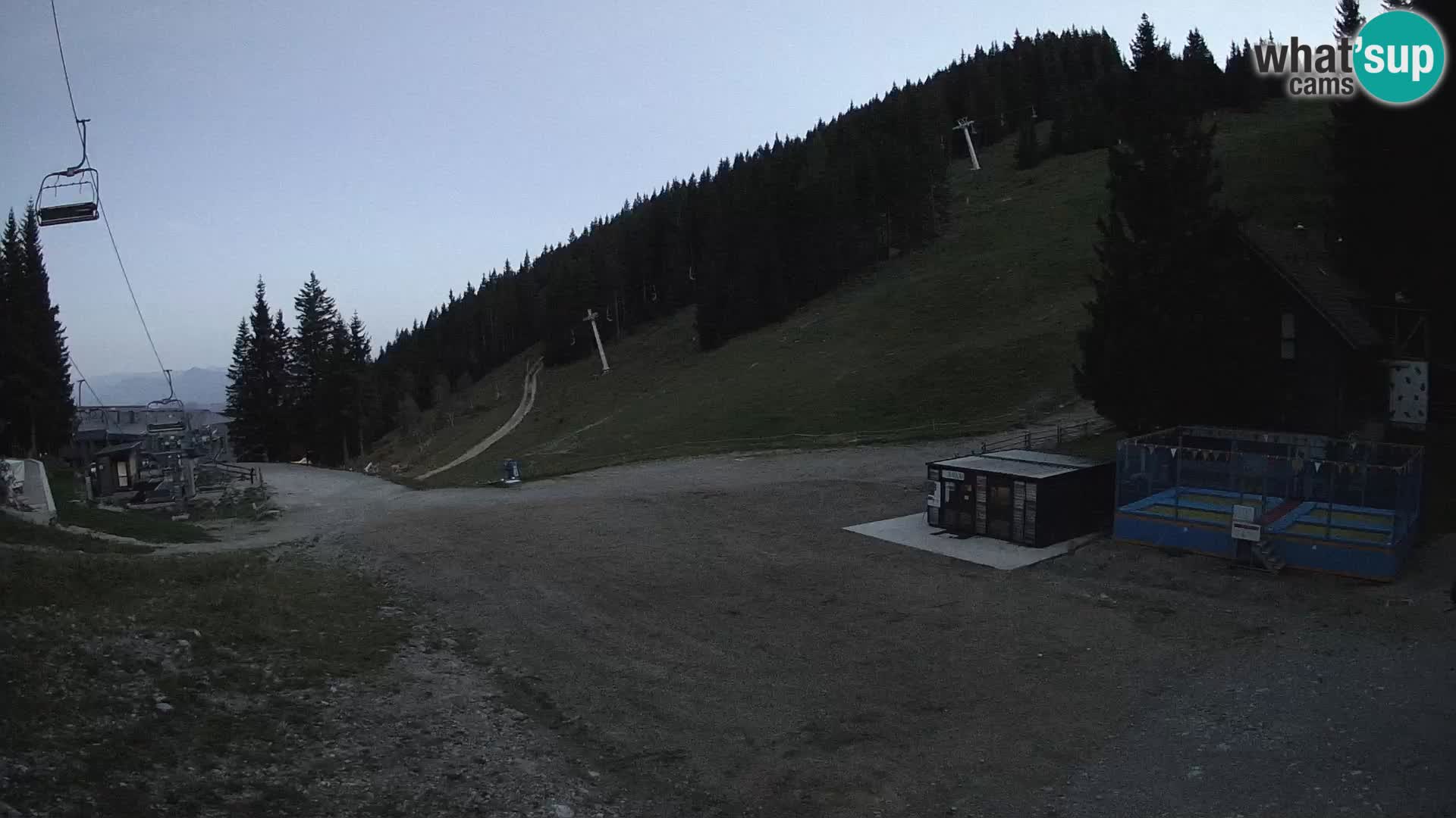 Webcam en direct de la station de ski de GOLTE – vue sur Medvedjak – Slovénie