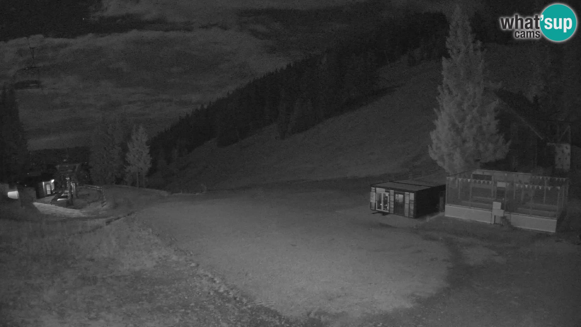 Cámara web en vivo de la estación de esquí GOLTE – vista a Medvedjak – Eslovenia