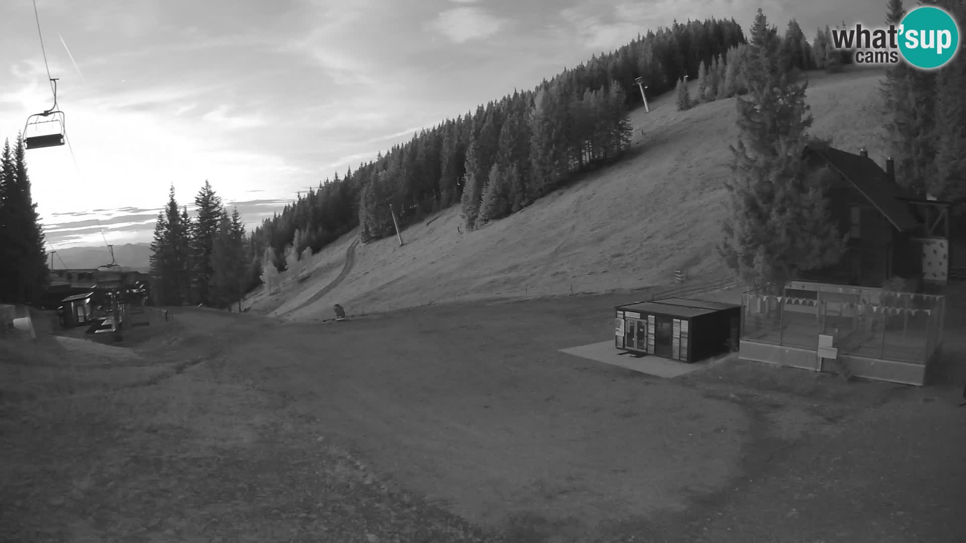 Cámara web en vivo de la estación de esquí GOLTE – vista a Medvedjak – Eslovenia