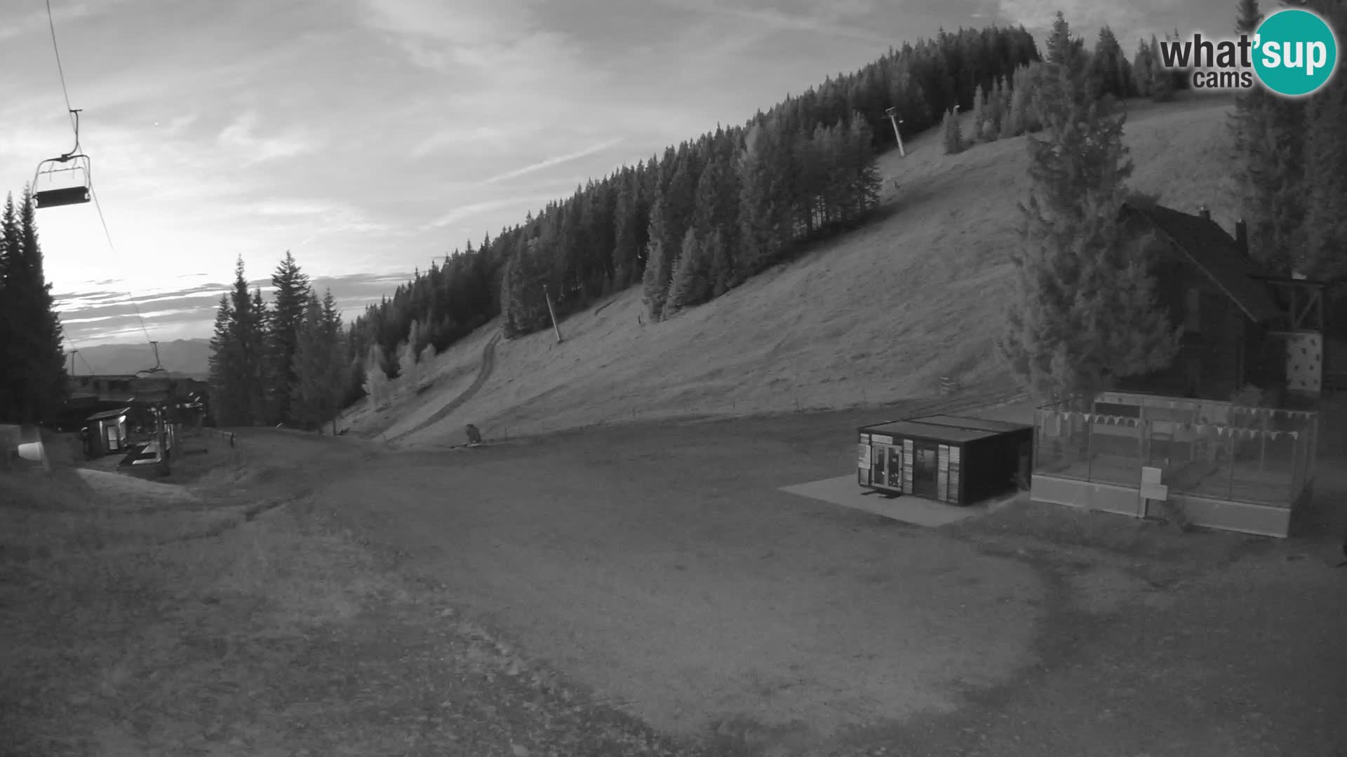Cámara web en vivo de la estación de esquí GOLTE – vista a Medvedjak – Eslovenia