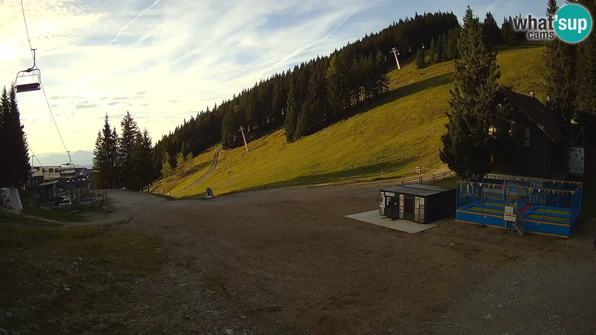 GOLTE Skigebiet webcam – Schöne Aussicht auf Medvedjak – Slowenien