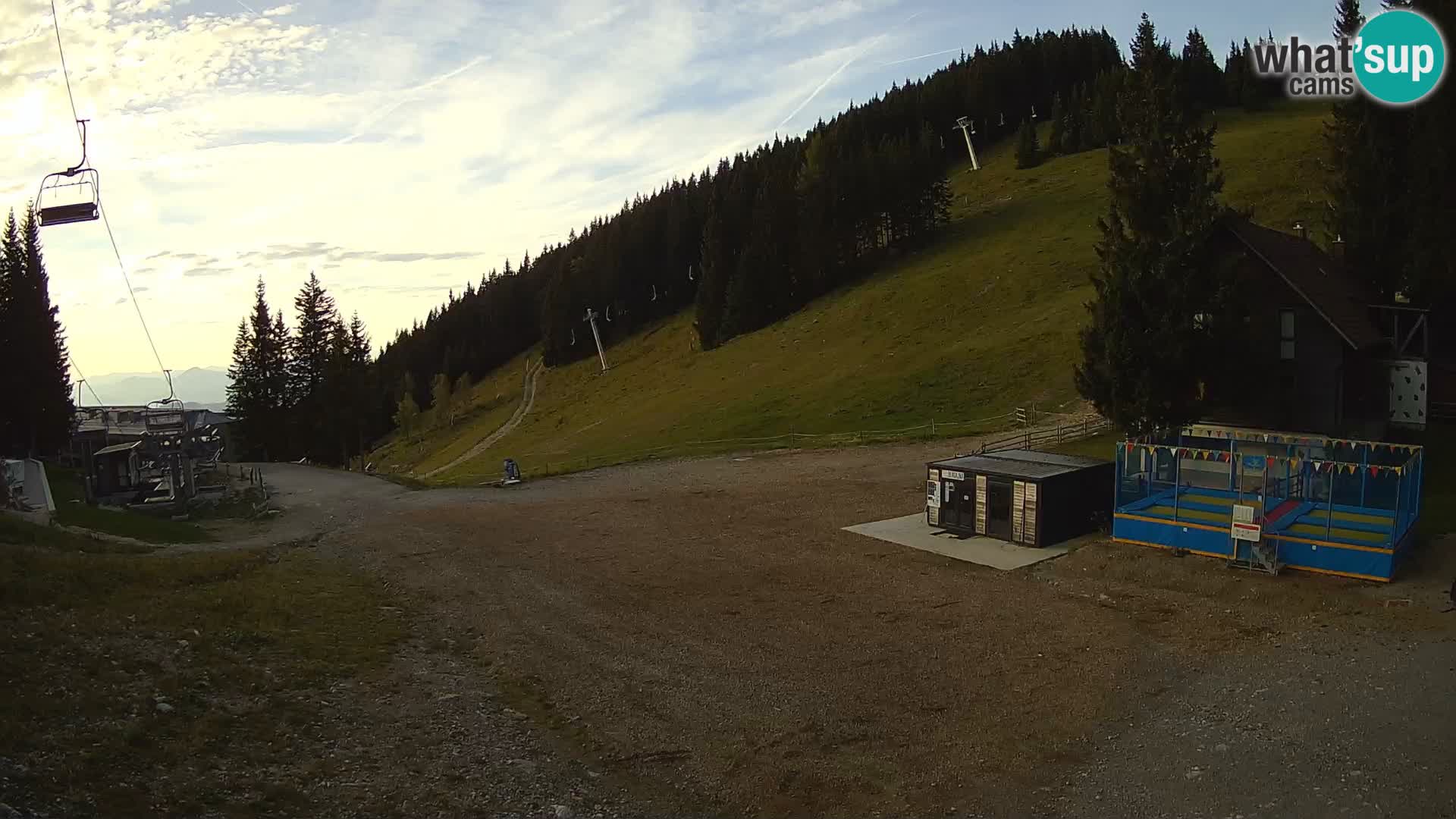 GOLTE Ski resort live webcam – view to Medvedjak – Slovenia