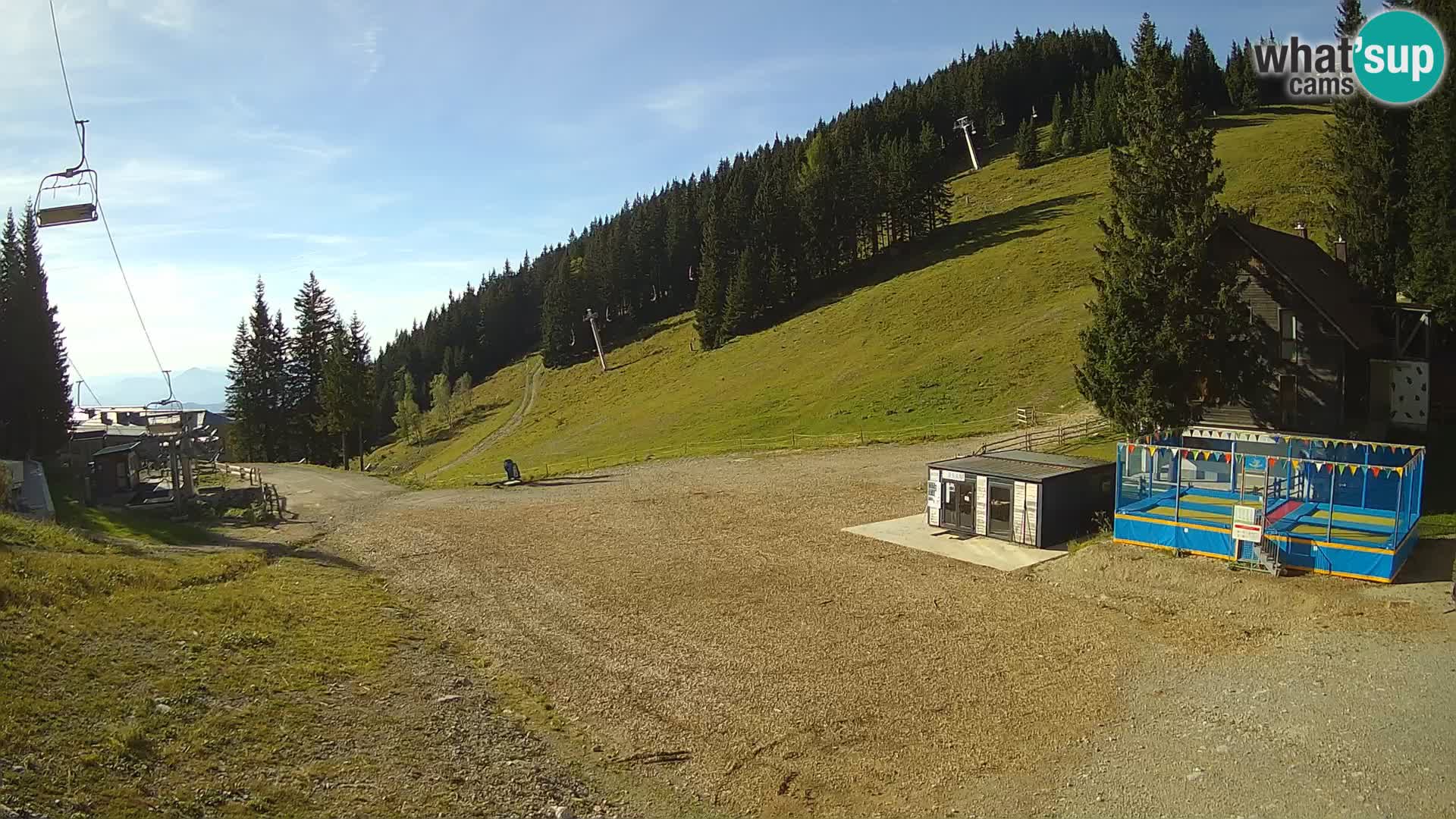 Cámara web en vivo de la estación de esquí GOLTE – vista a Medvedjak – Eslovenia
