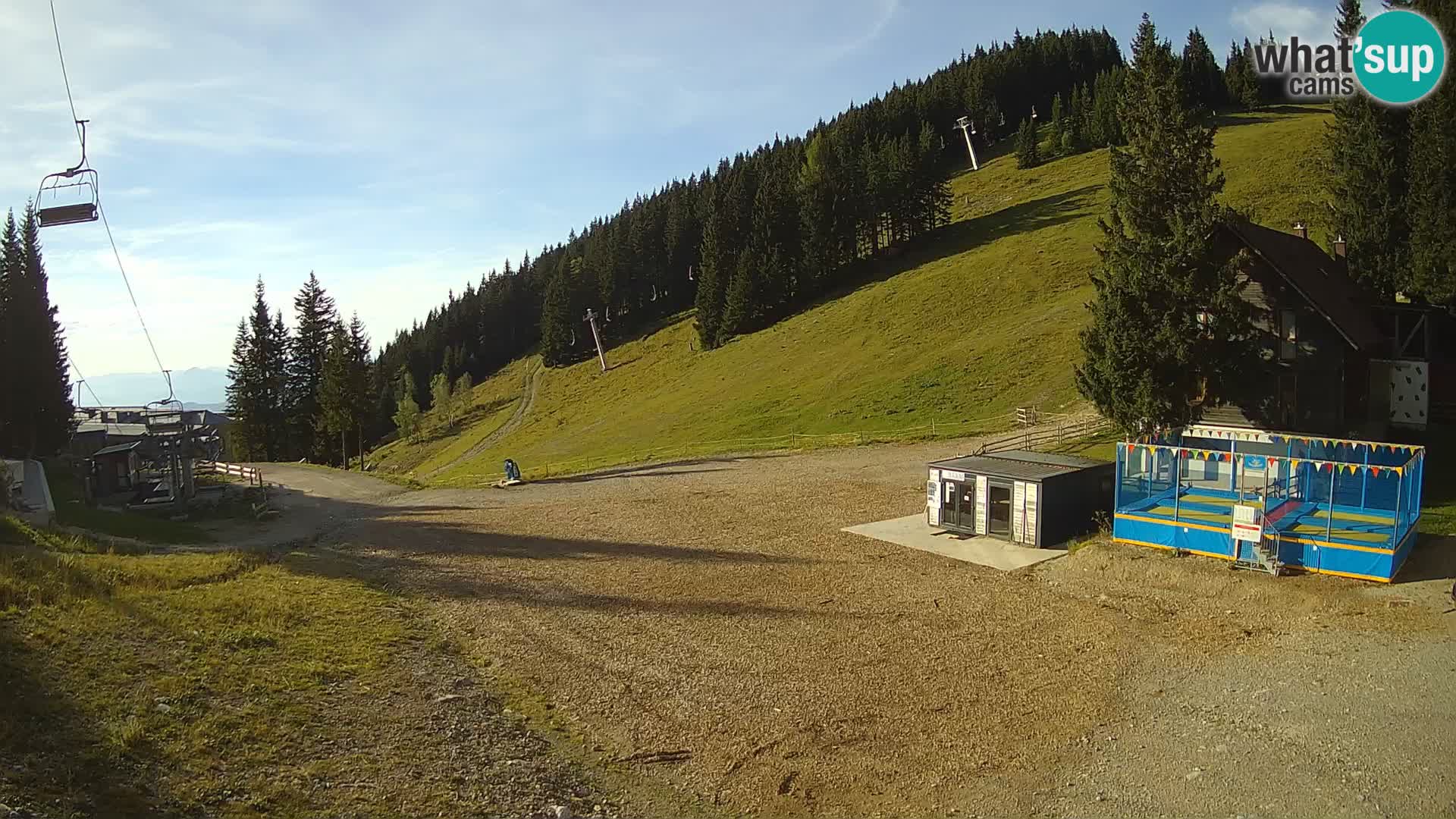 Cámara web en vivo de la estación de esquí GOLTE – vista a Medvedjak – Eslovenia