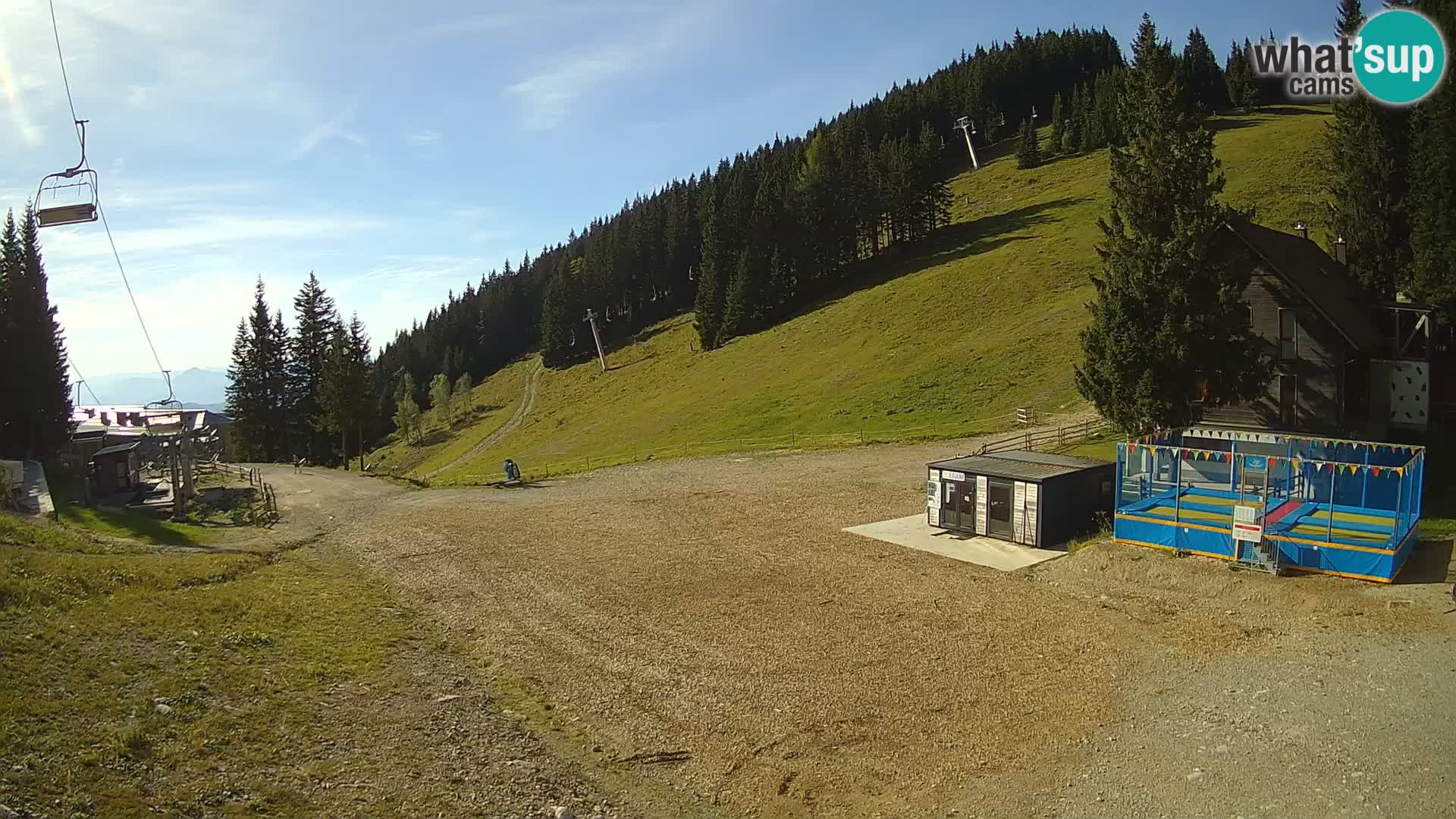 GOLTE skijalište web kamera – pogled na Medvedjak – Slovenija