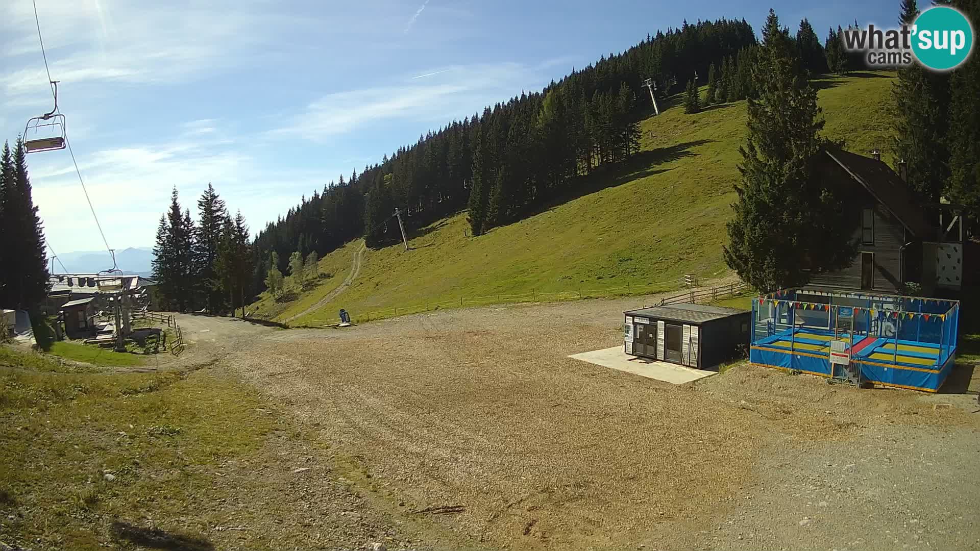 GOLTE skijalište web kamera – pogled na Medvedjak – Slovenija