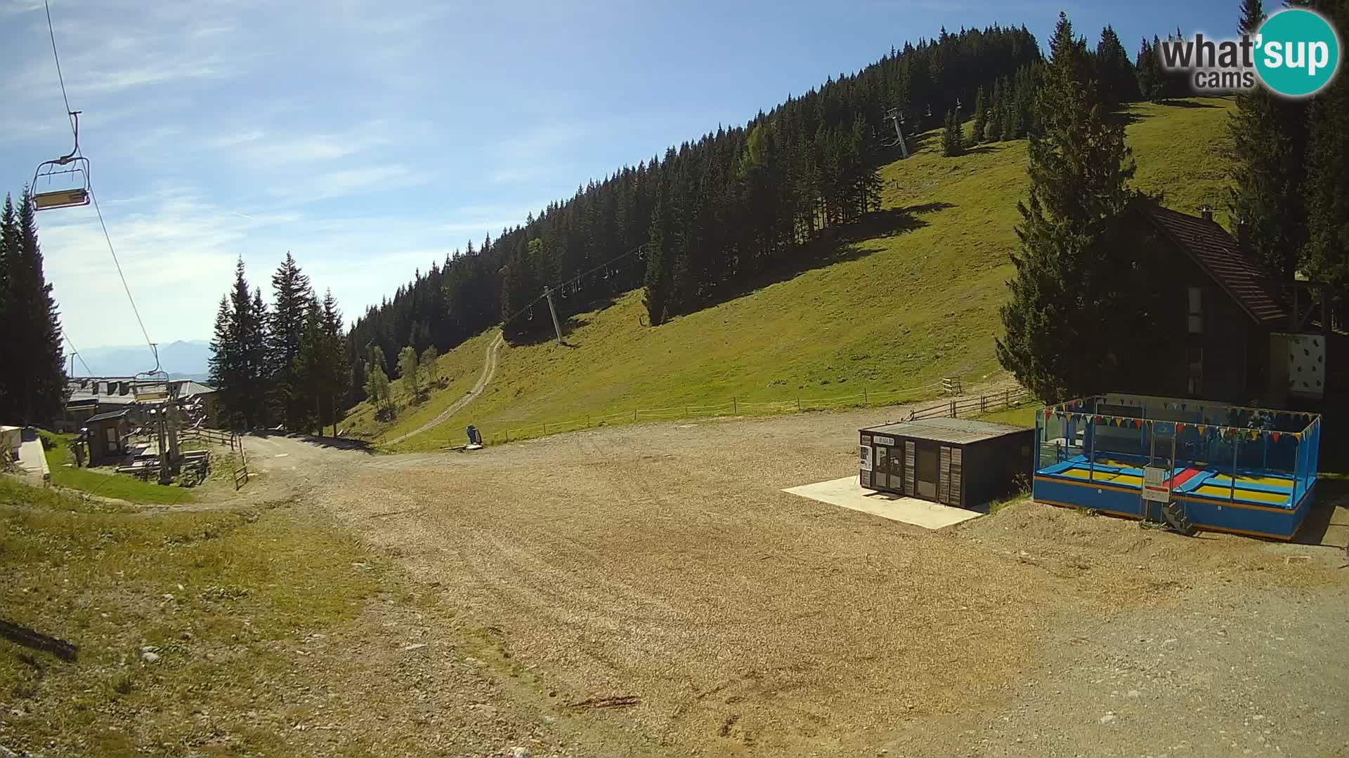 GOLTE Ski resort live webcam – view to Medvedjak – Slovenia