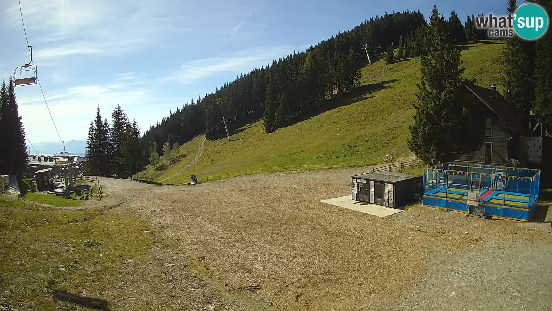 Webcam en direct de la station de ski de GOLTE – vue sur Medvedjak – Slovénie
