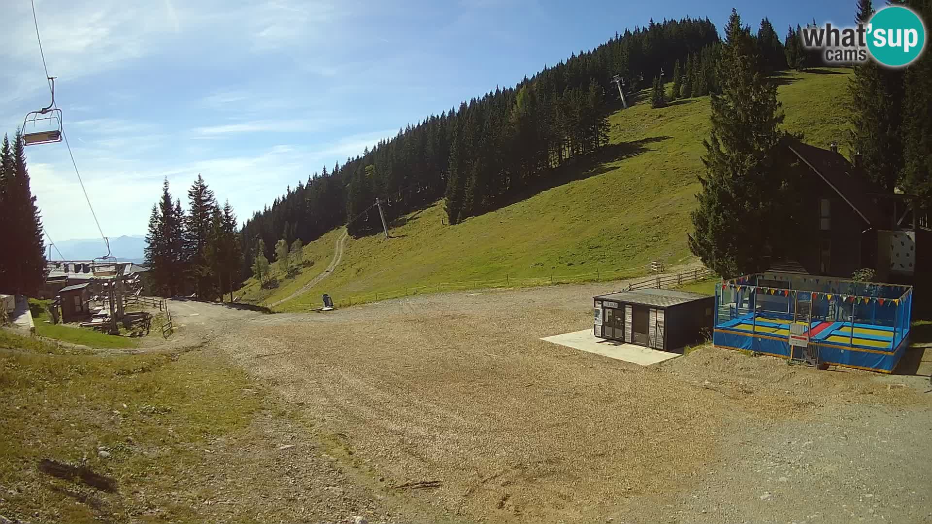 GOLTE skijalište web kamera – pogled na Medvedjak – Slovenija