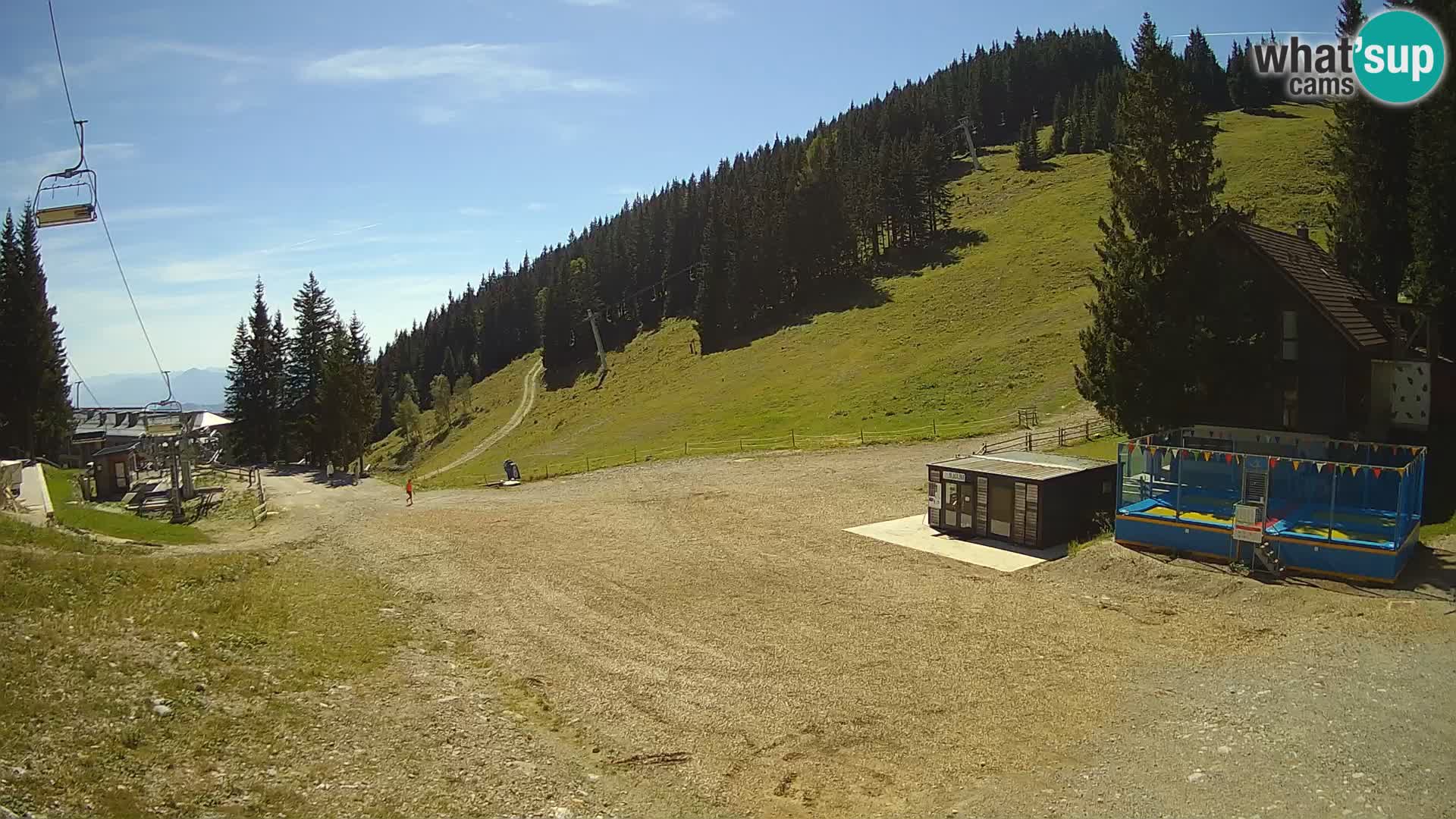 GOLTE skijalište web kamera – pogled na Medvedjak – Slovenija