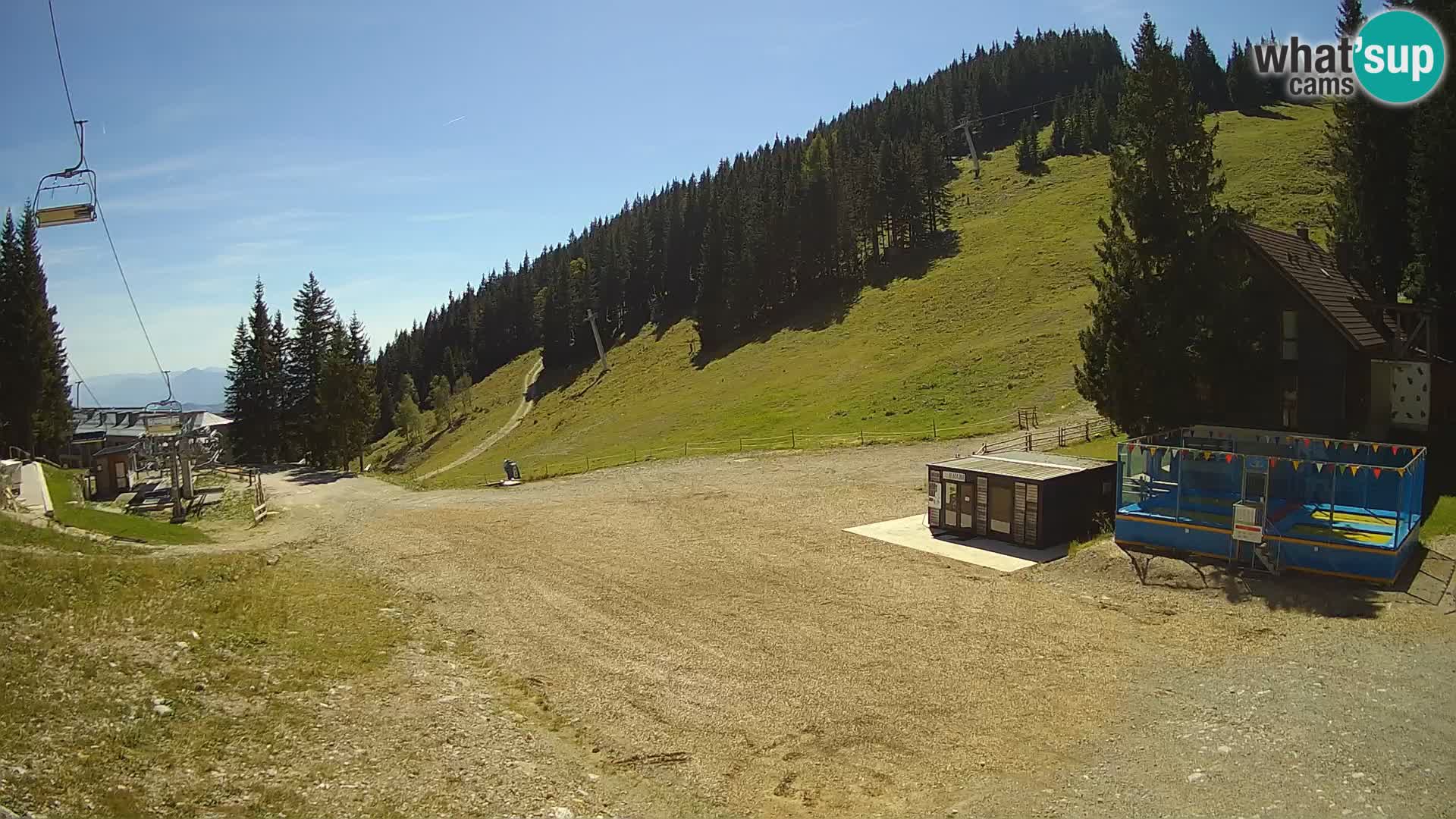 GOLTE Ski resort live webcam – view to Medvedjak – Slovenia