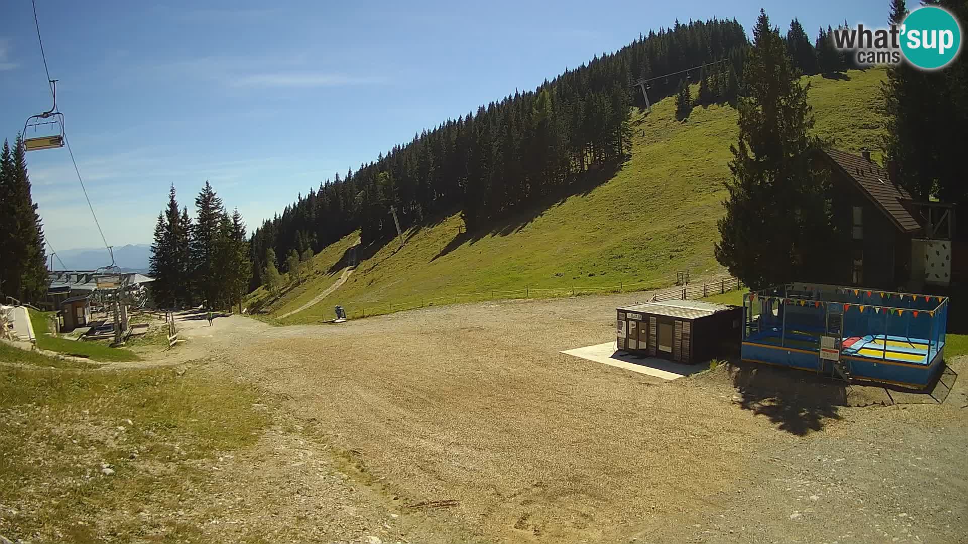 GOLTE Ski resort live webcam – view to Medvedjak – Slovenia