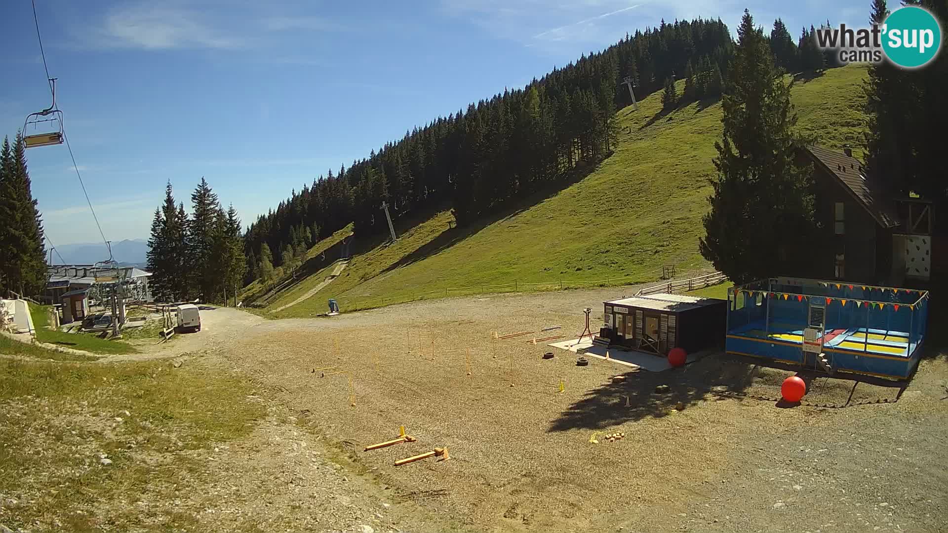 GOLTE skijalište web kamera – pogled na Medvedjak – Slovenija
