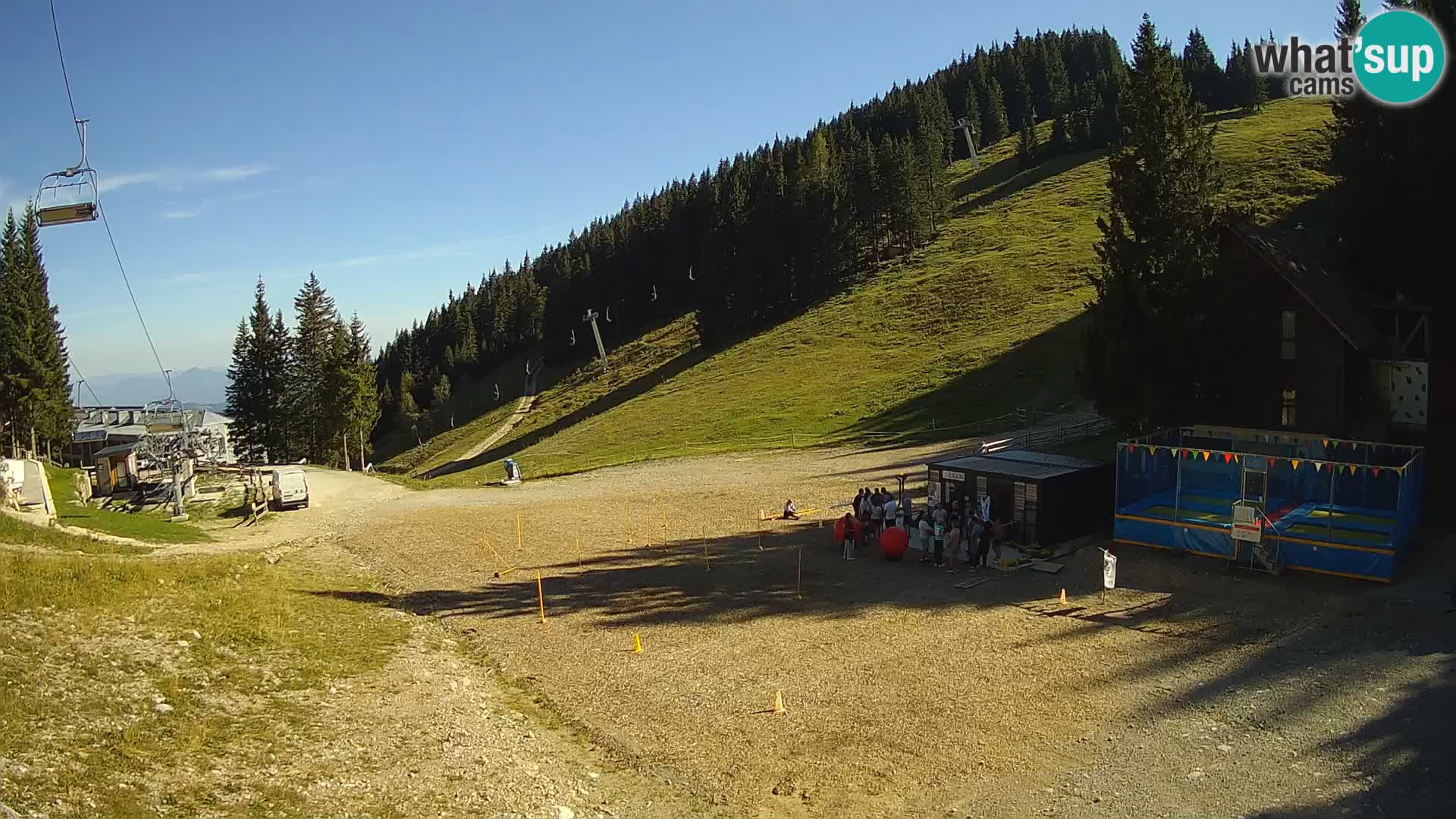 GOLTE Ski resort live webcam – view to Medvedjak – Slovenia