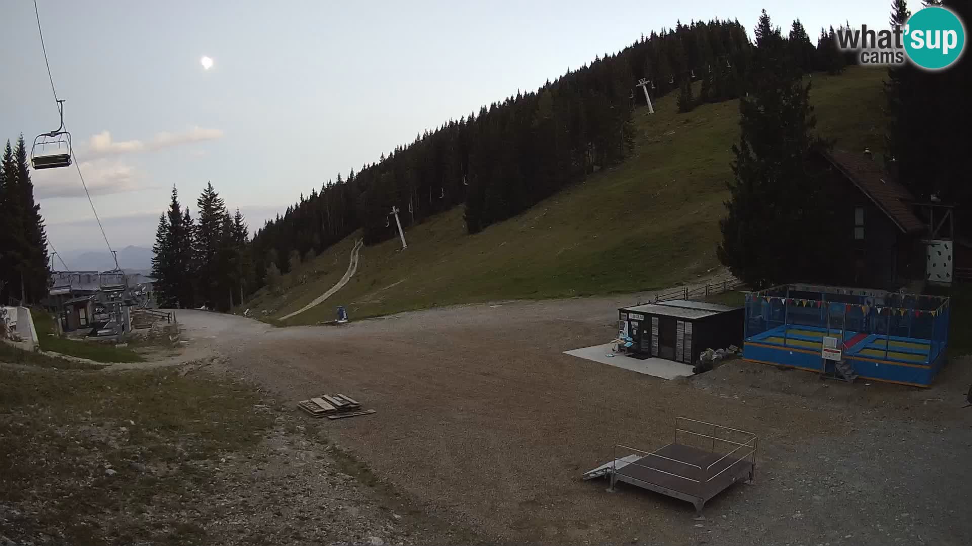 GOLTE Ski resort live webcam – view to Medvedjak – Slovenia