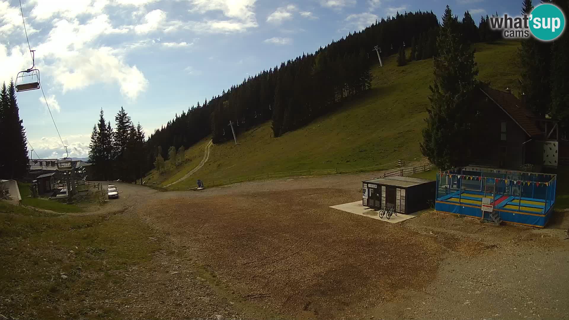 GOLTE Ski resort live webcam – view to Medvedjak – Slovenia