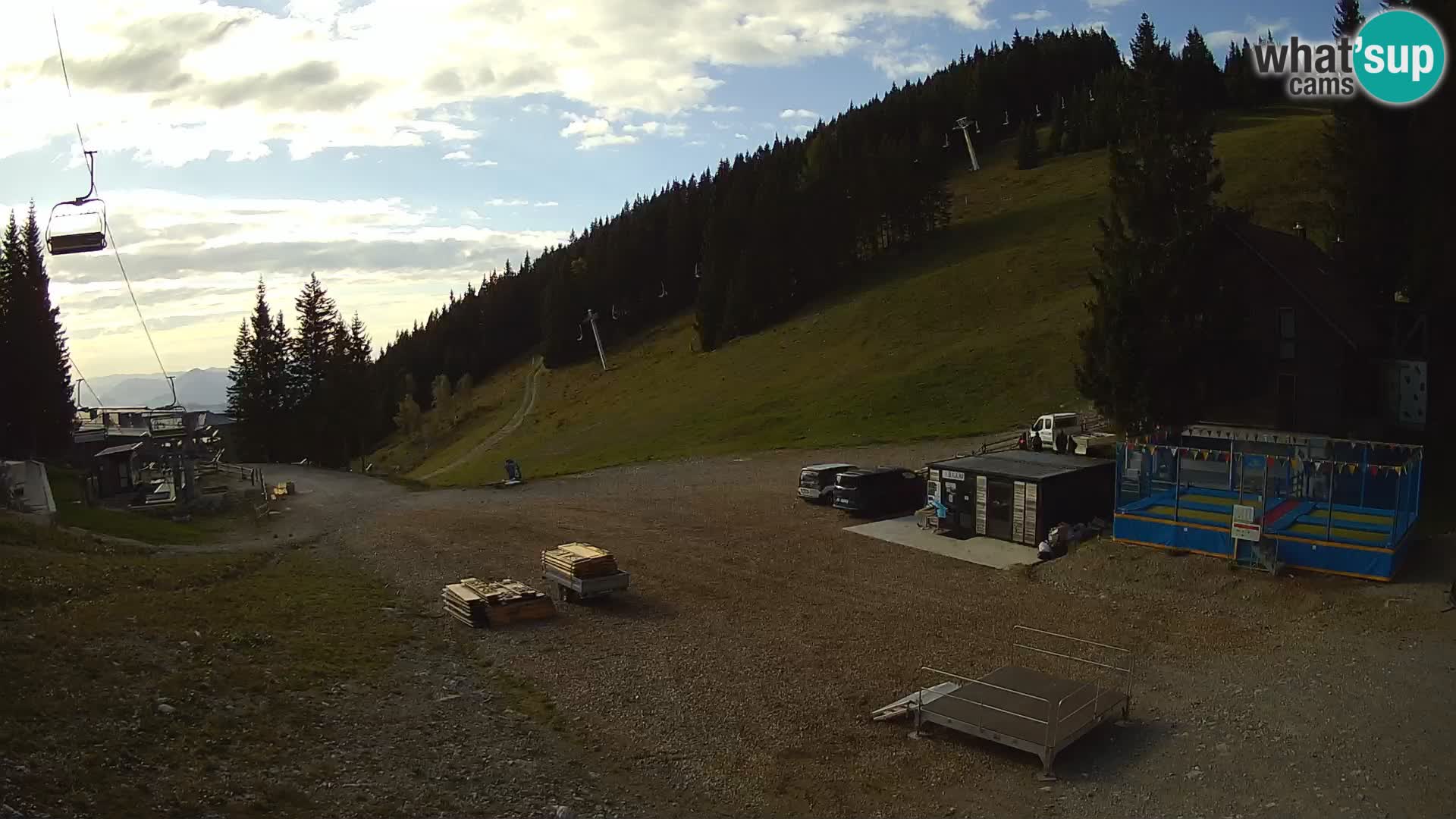 GOLTE Skigebiet webcam – Schöne Aussicht auf Medvedjak – Slowenien