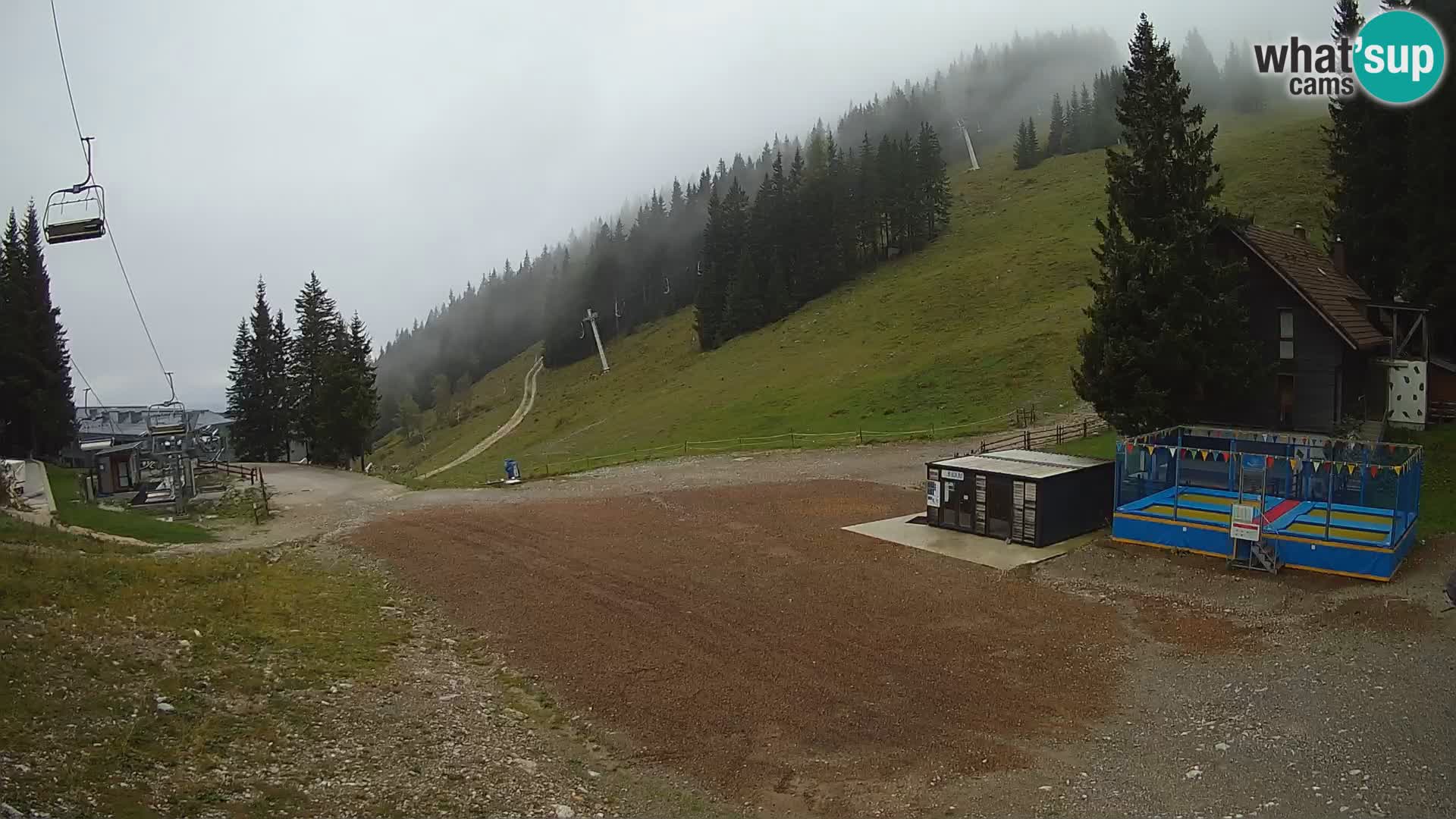 GOLTE Skigebiet webcam – Schöne Aussicht auf Medvedjak – Slowenien
