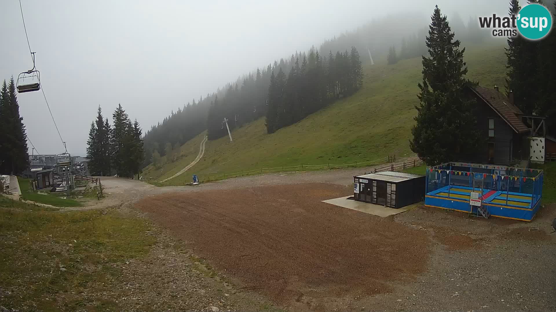 GOLTE skijalište web kamera – pogled na Medvedjak – Slovenija