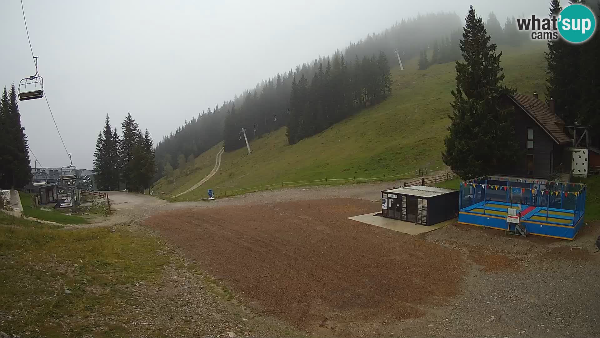GOLTE skijalište web kamera – pogled na Medvedjak – Slovenija