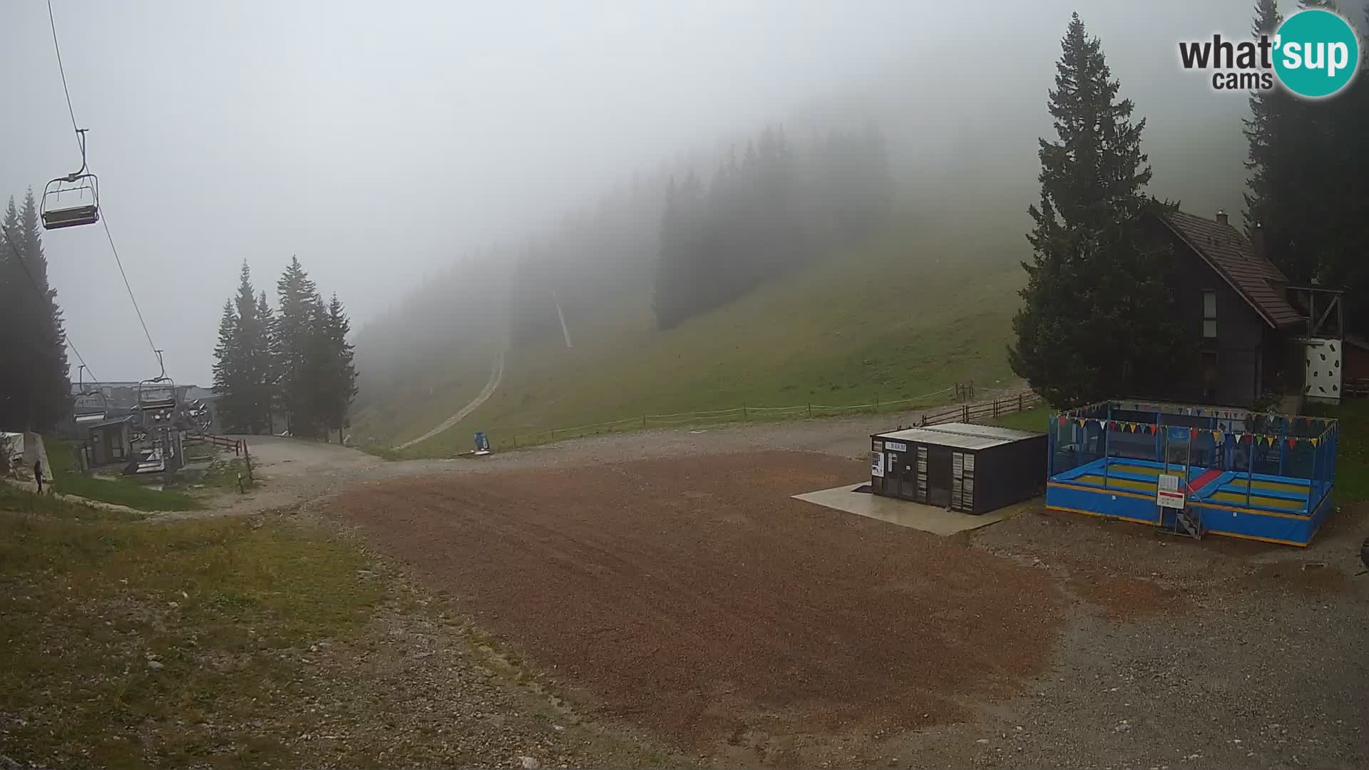 GOLTE Ski resort live webcam – view to Medvedjak – Slovenia