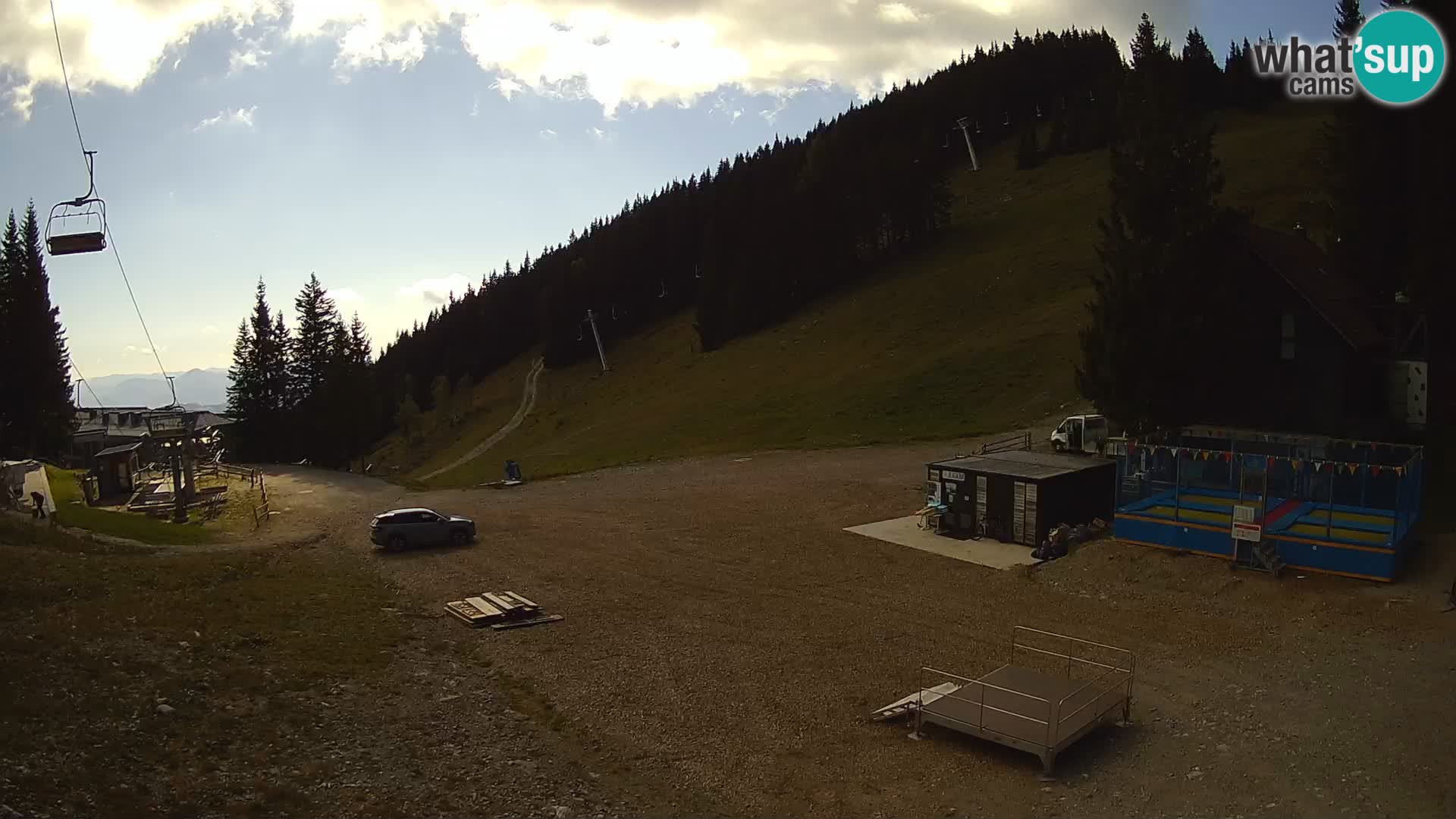 GOLTE Ski resort live webcam – view to Medvedjak – Slovenia
