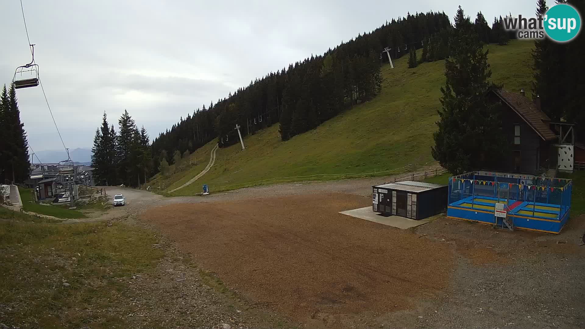 Webcam en direct de la station de ski de GOLTE – vue sur Medvedjak – Slovénie
