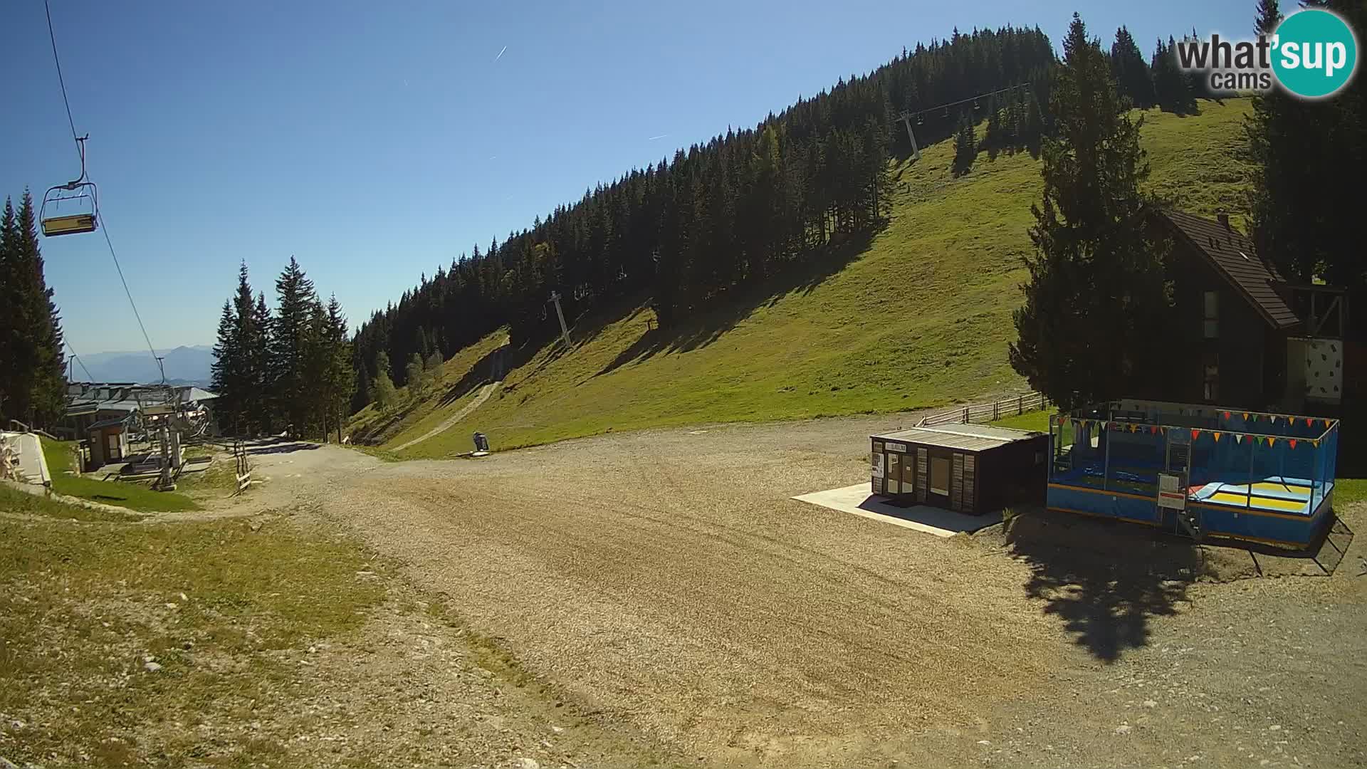 GOLTE skijalište web kamera – pogled na Medvedjak – Slovenija