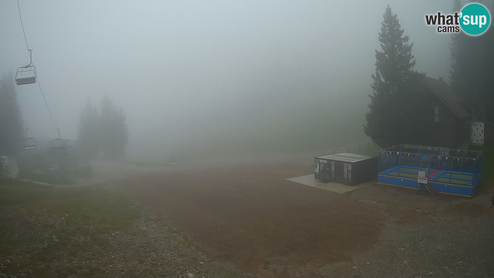 Cámara web en vivo de la estación de esquí GOLTE – vista a Medvedjak – Eslovenia