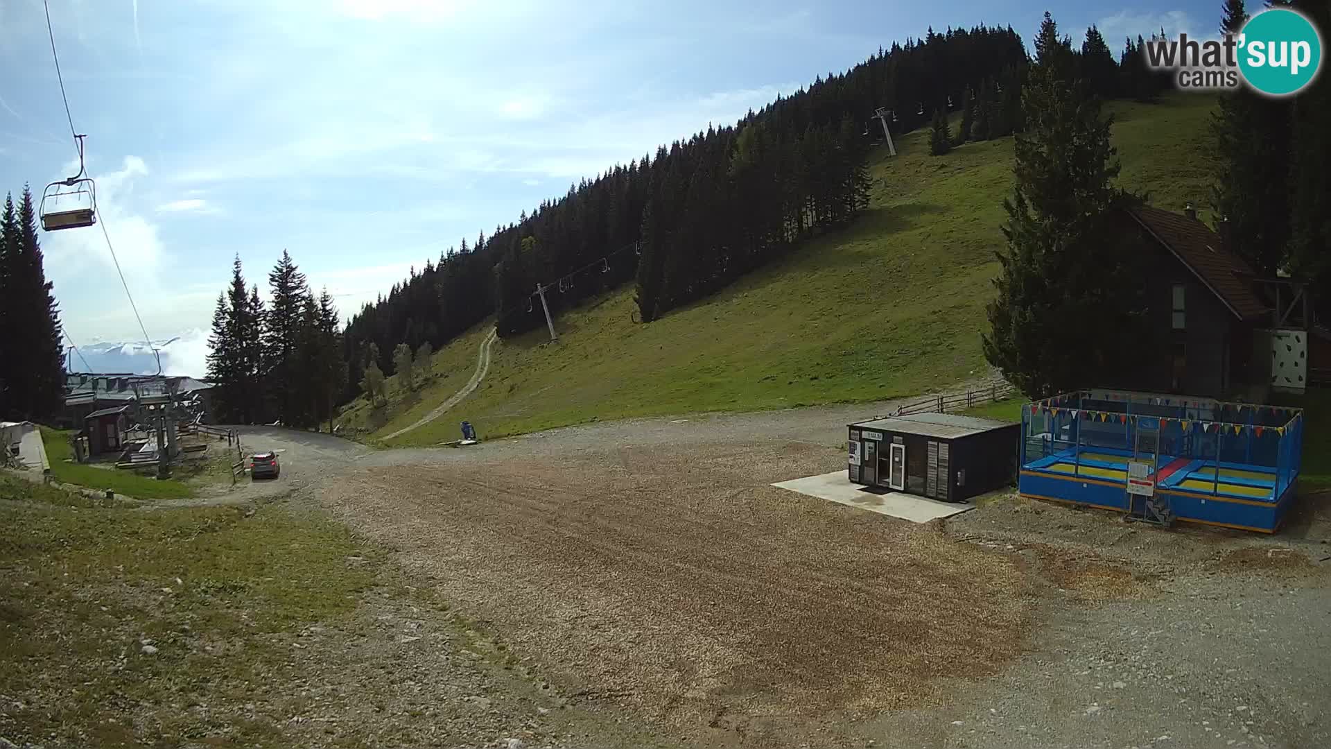 GOLTE Ski resort live webcam – view to Medvedjak – Slovenia