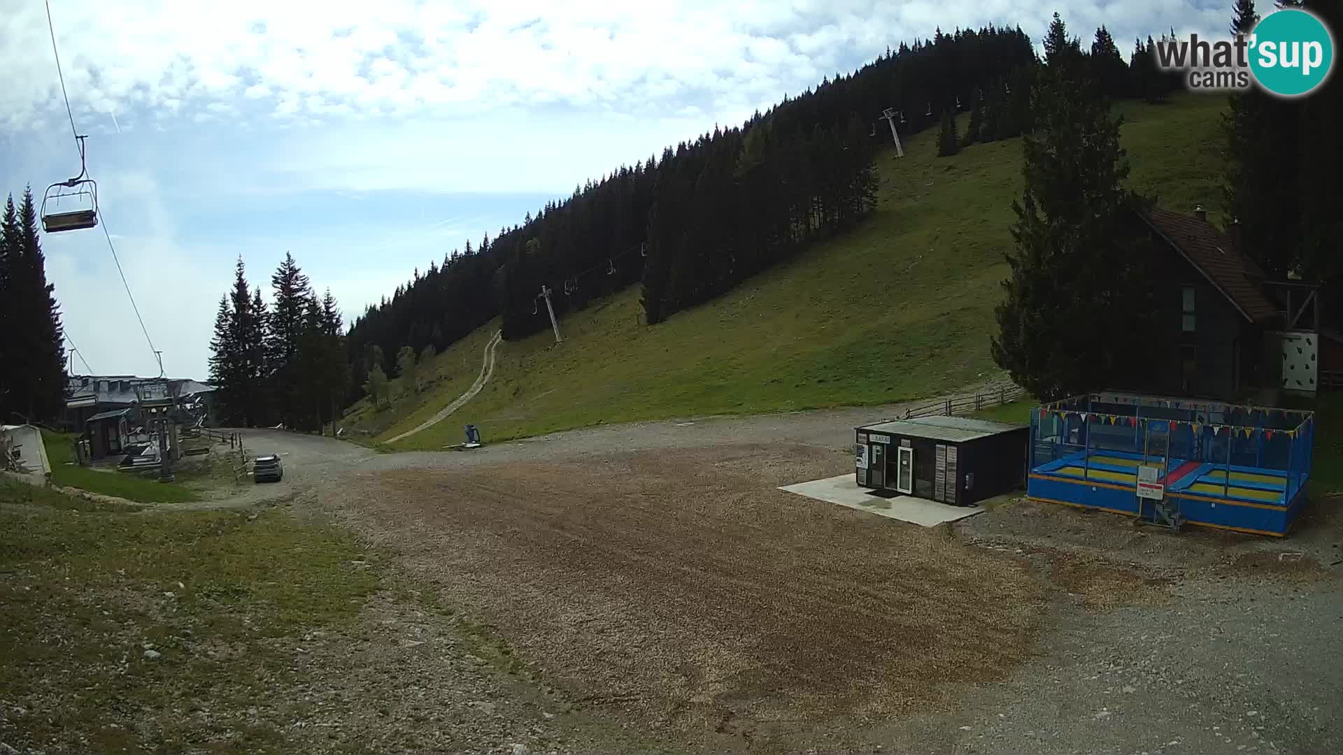 GOLTE Ski resort live webcam – view to Medvedjak – Slovenia