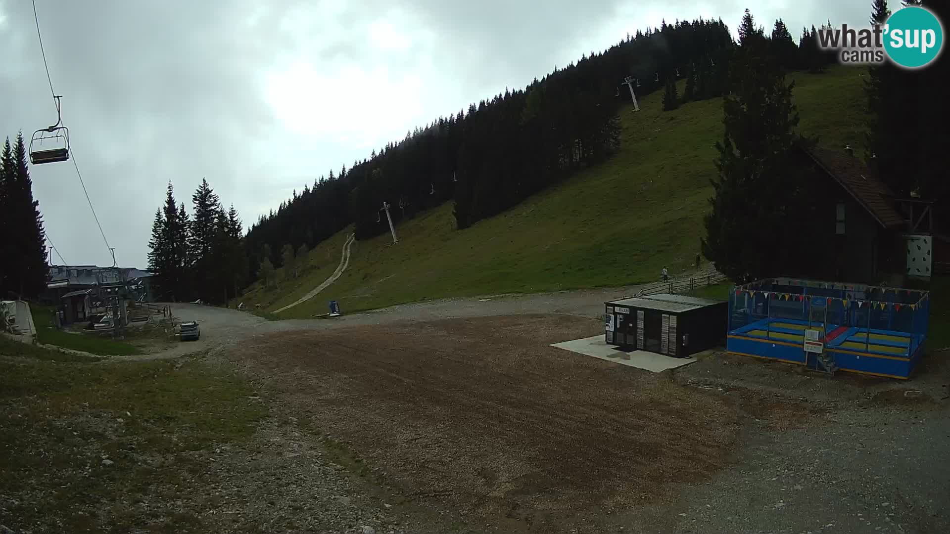 Webcam en direct de la station de ski de GOLTE – vue sur Medvedjak – Slovénie
