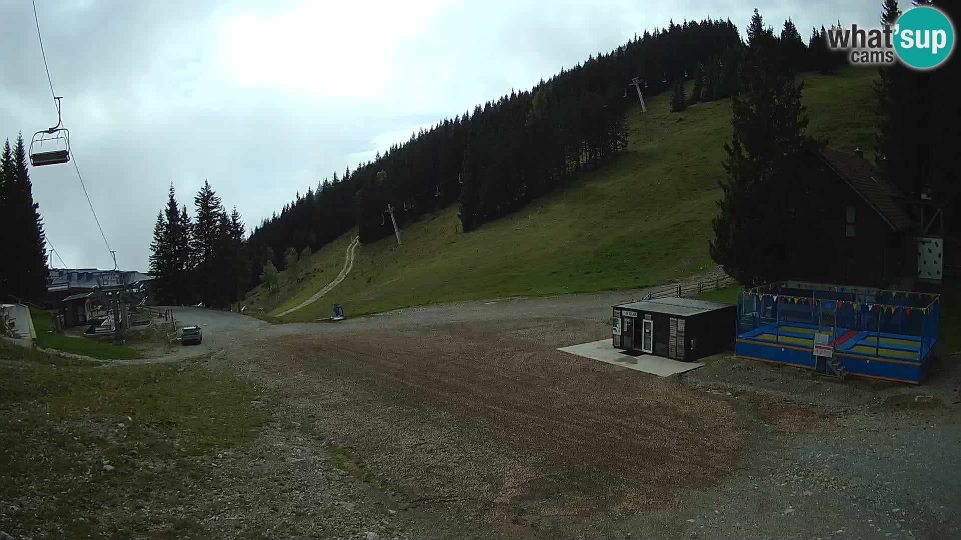 Webcam en direct de la station de ski de GOLTE – vue sur Medvedjak – Slovénie