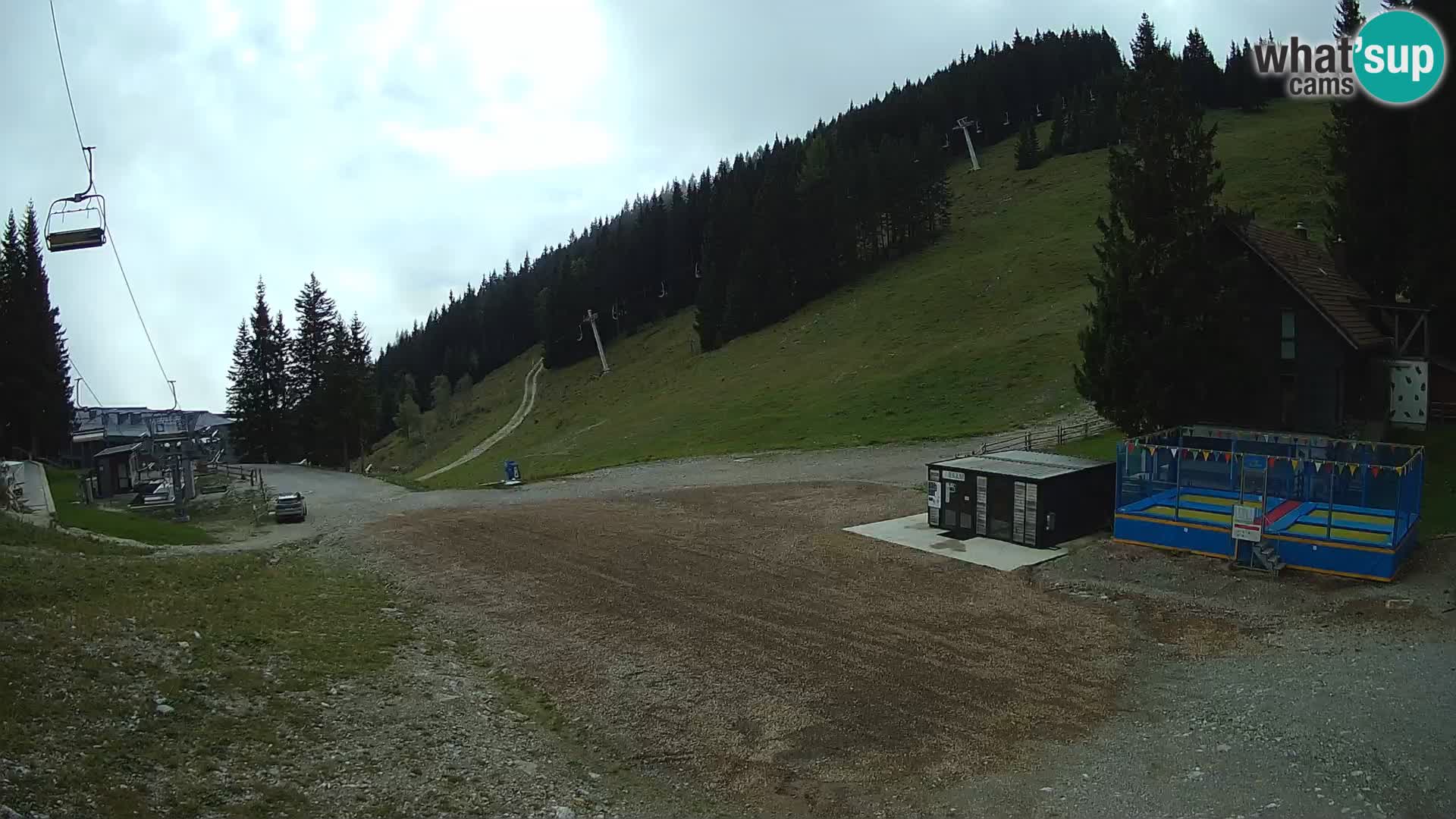 Webcam en direct de la station de ski de GOLTE – vue sur Medvedjak – Slovénie