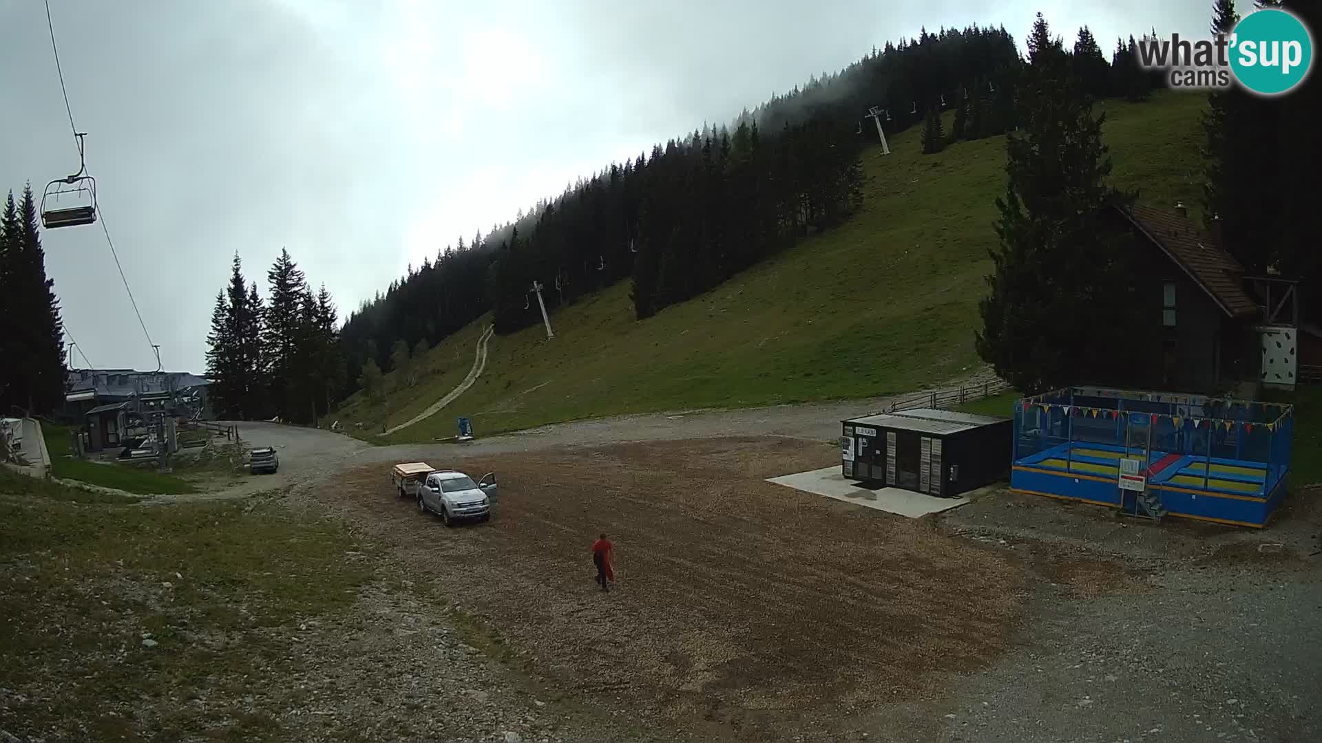 GOLTE Ski resort live webcam – view to Medvedjak – Slovenia
