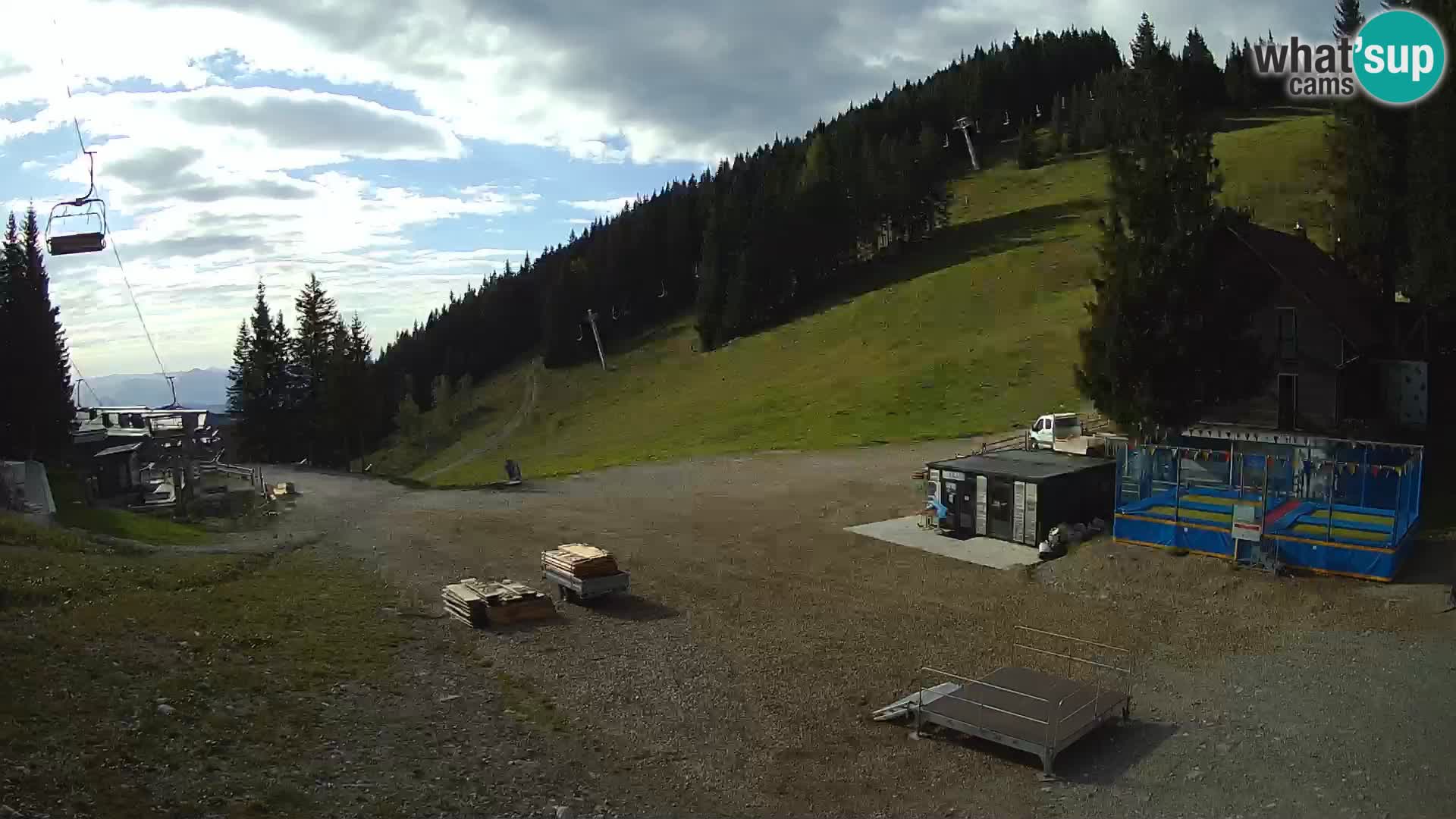 GOLTE Skigebiet webcam – Schöne Aussicht auf Medvedjak – Slowenien