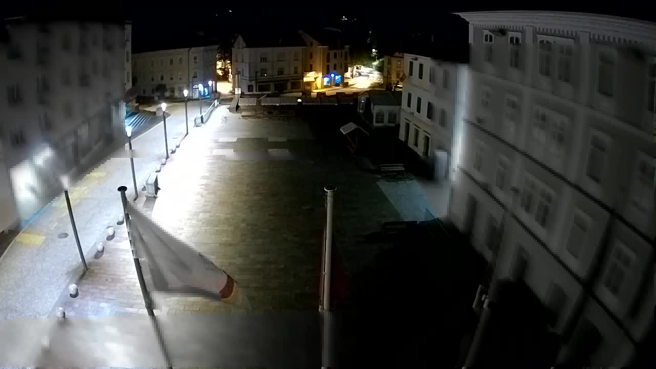 Idrija – Mestni trg (hiša slikarja Jurija Tavčarja – idrijskega)