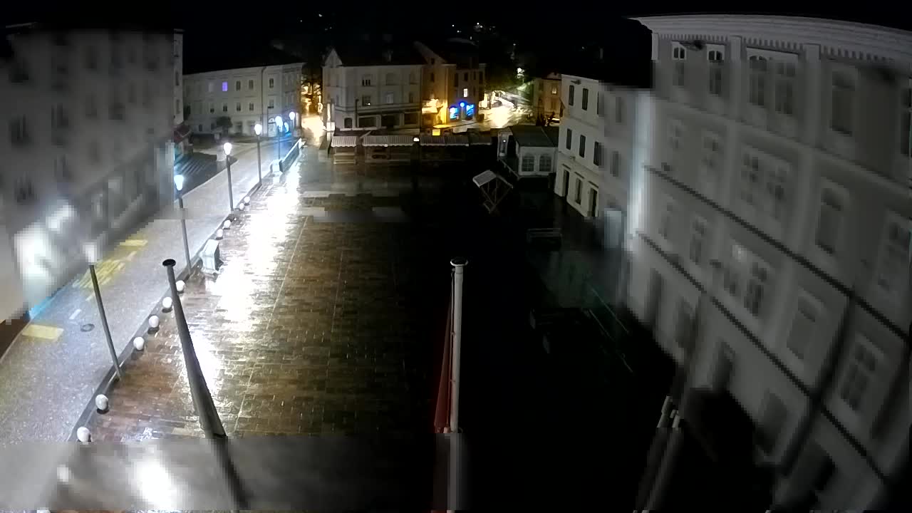 Idrija – Mestni trg (hiša slikarja Jurija Tavčarja – idrijskega)