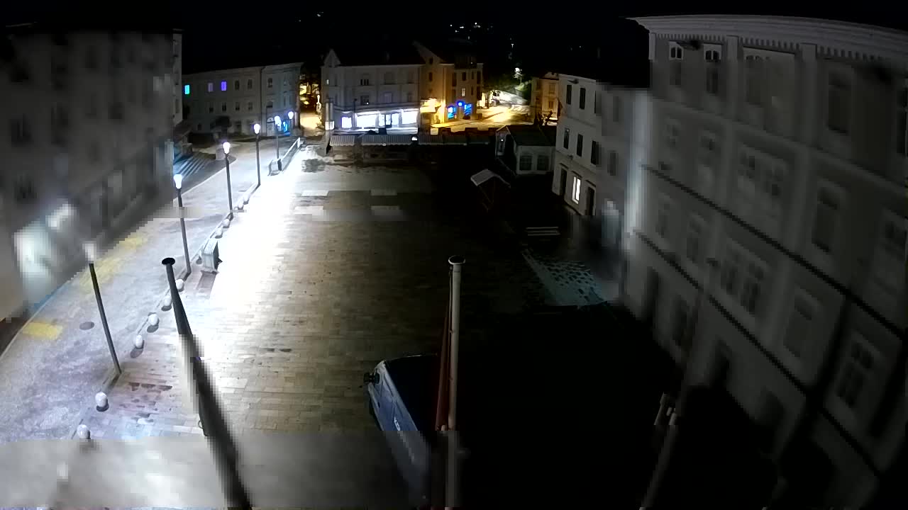 Idrija – Mestni trg (hiša slikarja Jurija Tavčarja – idrijskega)