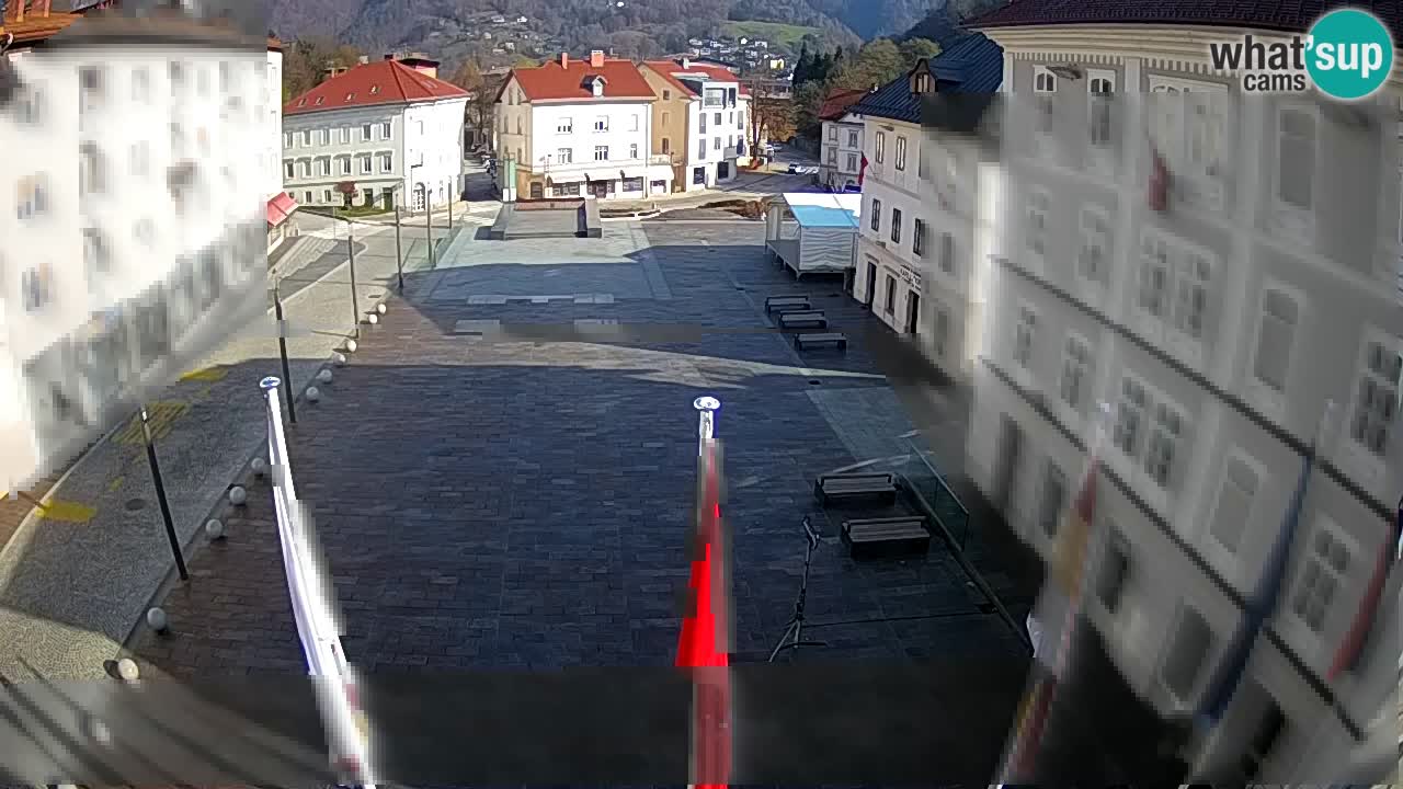 Idrija – Mestni trg (kuća slikara Jurija Tavčara)