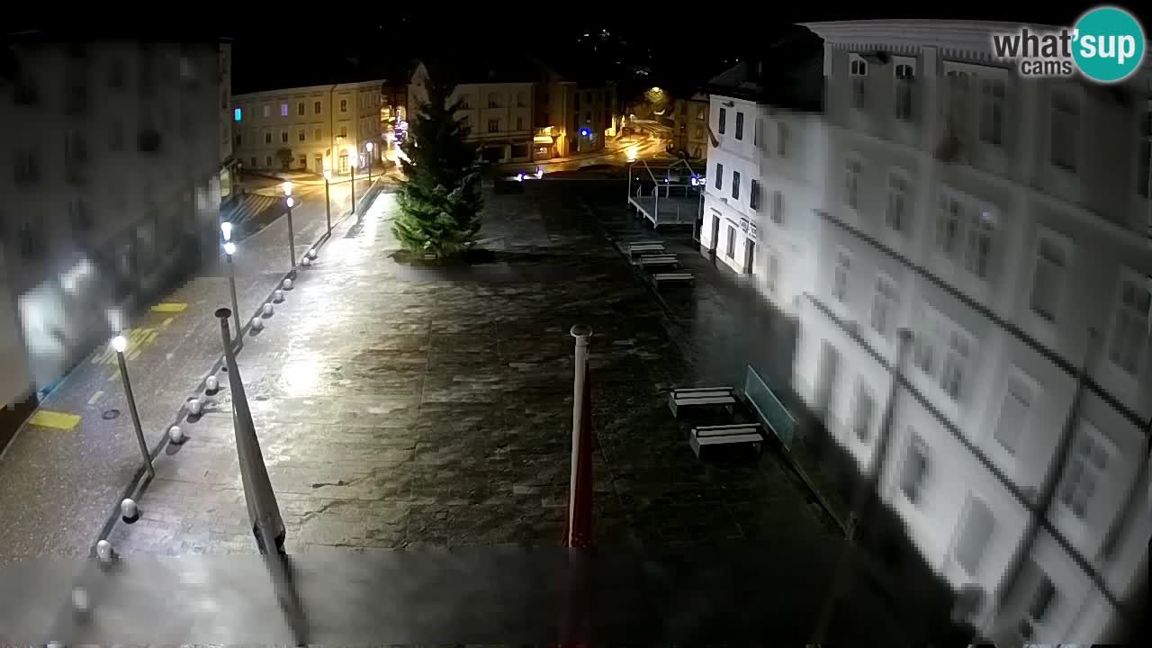 Idrija – Mestni trg (kuća slikara Jurija Tavčara)