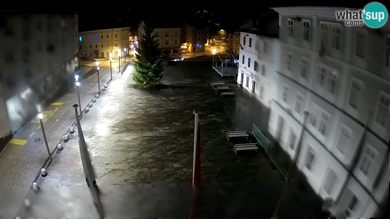 Idrija – Mestni trg (hiša slikarja Jurija Tavčarja – idrijskega)