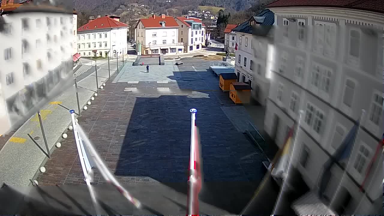 Idrija – Mestni trg (hiša slikarja Jurija Tavčarja – idrijskega)