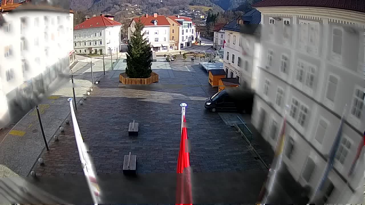 Idrija – Mestni trg (hiša slikarja Jurija Tavčarja – idrijskega)