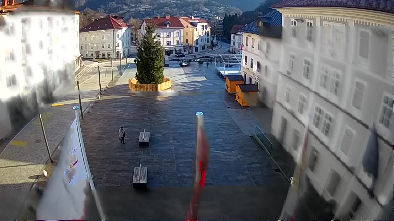 Idrija – Mestni trg (kuća slikara Jurija Tavčara)