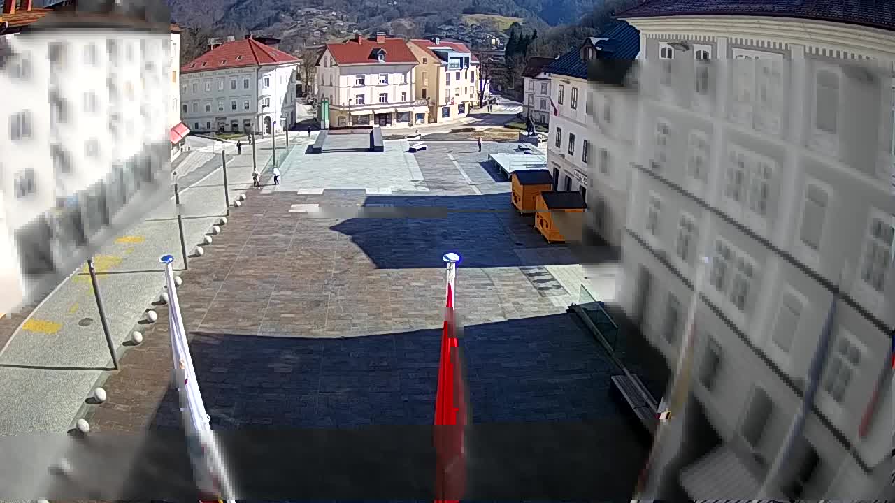 Idrija – Mestni trg (hiša slikarja Jurija Tavčarja – idrijskega)