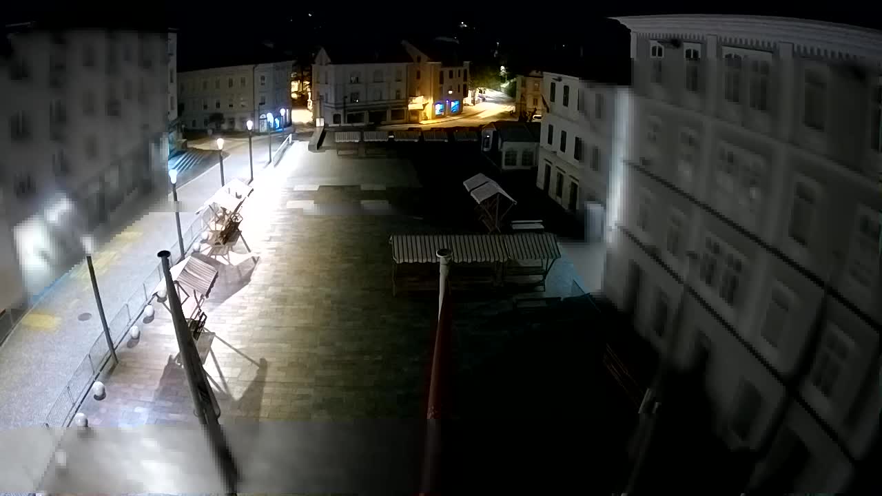 Idrija – Mestni trg (kuća slikara Jurija Tavčara)