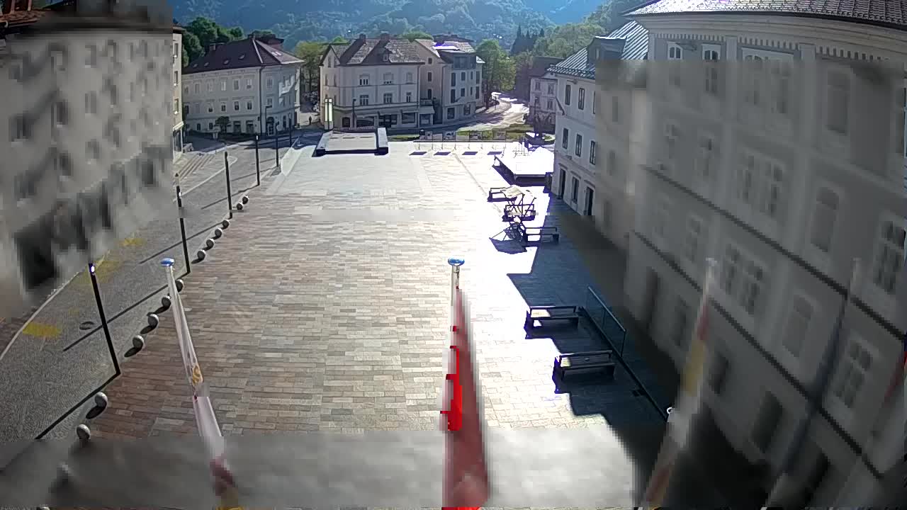 Idrija – Mestni trg (house of painter Jurij Tavčar)