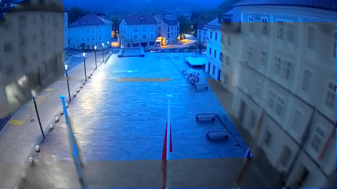 Idrija – Mestni trg (hiša slikarja Jurija Tavčarja – idrijskega)